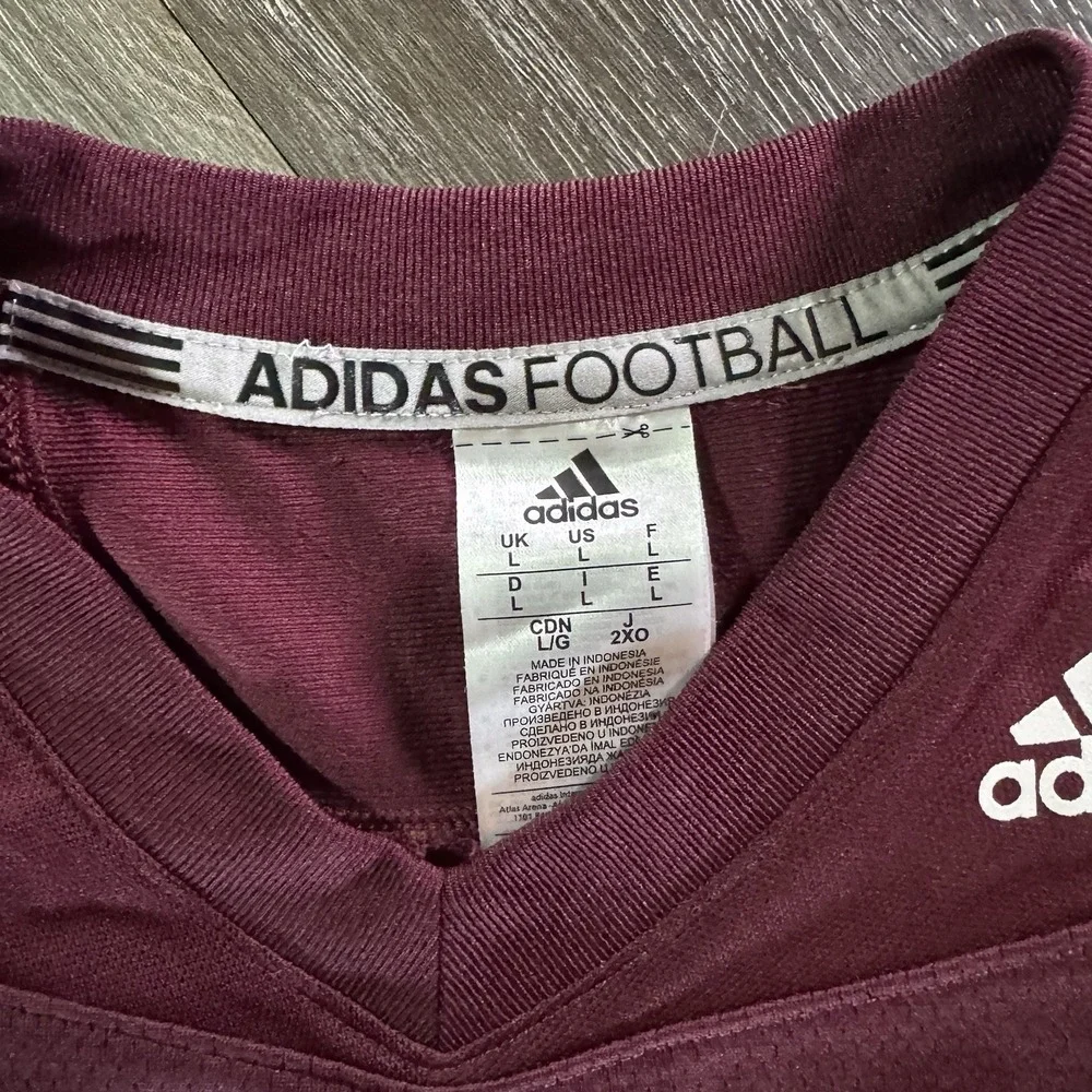 Adidas VON MILLER #40 Texas A&M Aggies Jersey Mens L